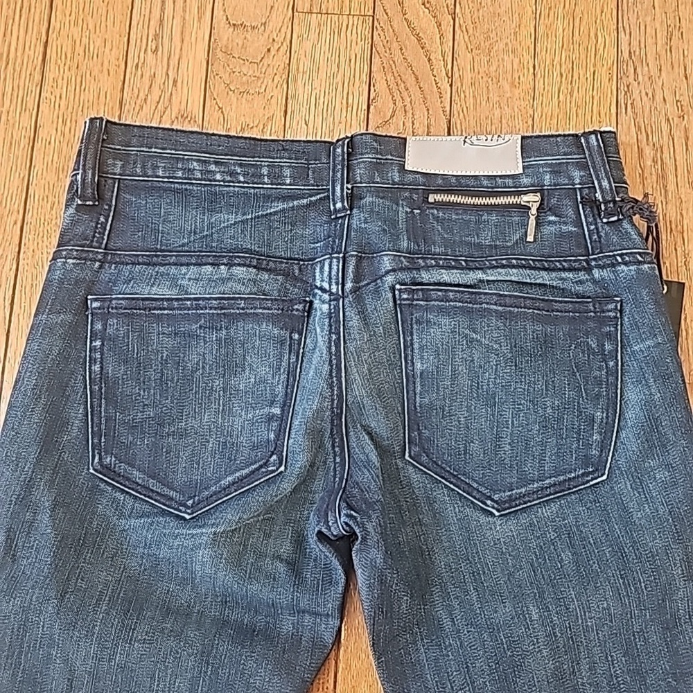 Resin Jeans The Aslan Mid Rise Skinny Size W27 L32 New - Picture 7 of 14